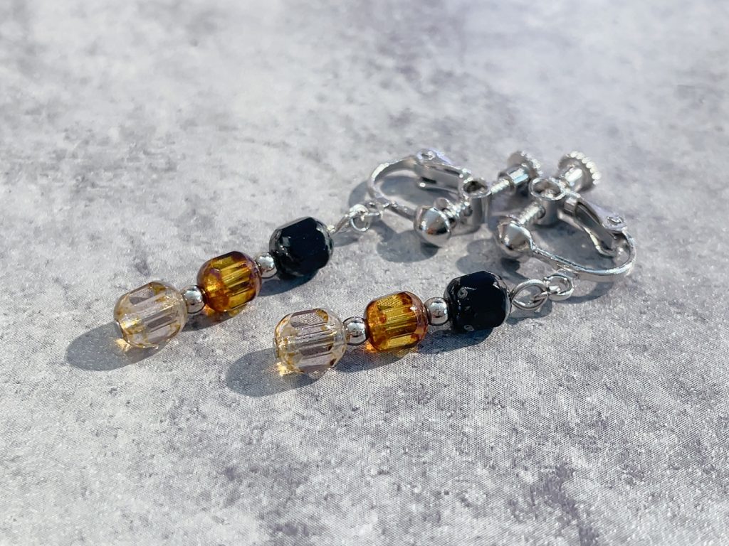 シノワで作るシンプルイヤリング